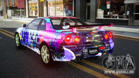 Nissan Skyline R34 JaP S14 pour GTA 4