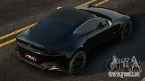 Aston Martin Vantage 2018 Blek für GTA San Andreas