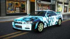 Nissan Skyline R34 JaP S3 pour GTA 4