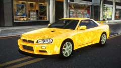 Nissan Skyline R34 JaP S1 pour GTA 4