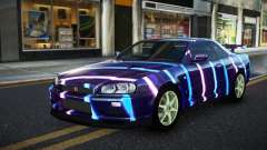 Nissan Skyline R34 JaP S2 pour GTA 4