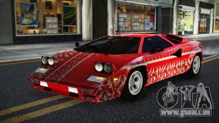 Lamborghini Countach JVH S11 für GTA 4