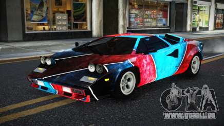 Lamborghini Countach JVH S6 für GTA 4