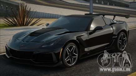 2019 Chevrolet Corvette ZR1 Blek für GTA San Andreas