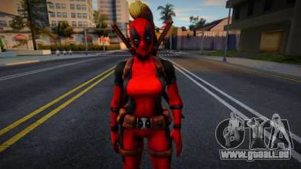 Lady Deadpool 1 pour GTA San Andreas