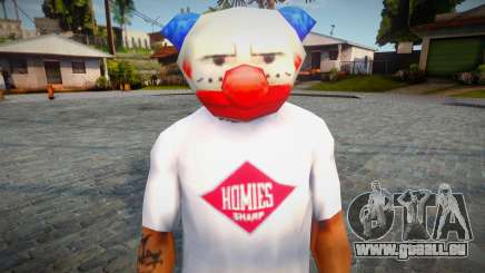 Chuckles Mask For CJ für GTA San Andreas