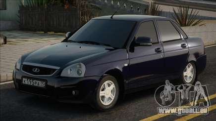 Lada Priora Sedan-Aubergine pour GTA San Andreas