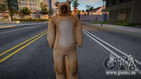 Cesar In A Goofy Ahh Bear Costume pour GTA San Andreas