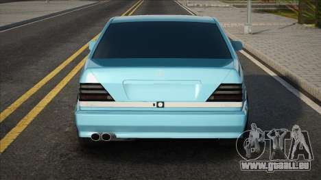 Mercedes Benz W140 Blue pour GTA San Andreas