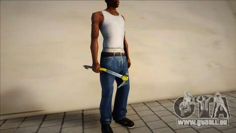 Pioche du jeu The Walking Dead pour GTA San Andreas