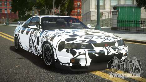 Nissan Skyline R33 DTI S11 pour GTA 4