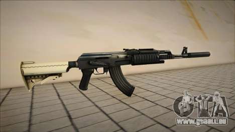 AK-47 Chrom für GTA San Andreas