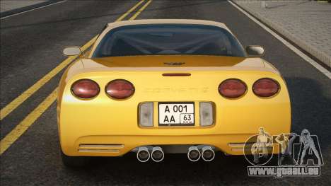 Chevrolet Corvette C5 Yellow für GTA San Andreas