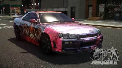 Nissan Skyline R34 ZL-R S9 pour GTA 4