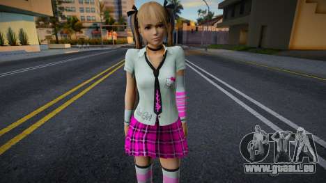 Marie Rose in School Uniform - Pink für GTA San Andreas