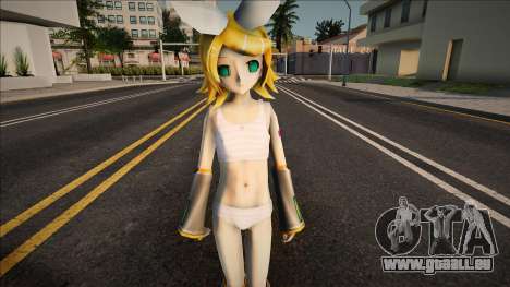 Kagamine Rin en maillot de bain pour GTA San Andreas