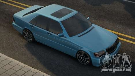 Mercedes Benz W140 Blue für GTA San Andreas