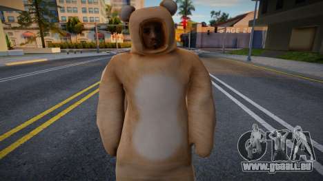 Cesar In A Goofy Ahh Bear Costume pour GTA San Andreas