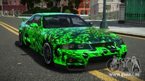 Nissan Skyline R33 DTI S14 pour GTA 4