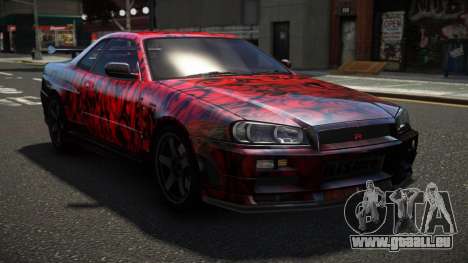 Nissan Skyline R34 ZL-R S3 pour GTA 4