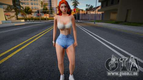 Jeune fille dans le style de CA 16 pour GTA San Andreas