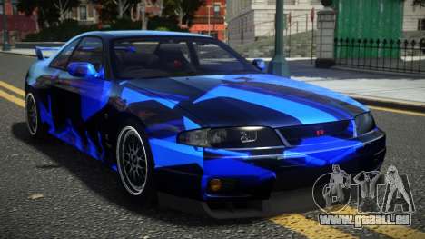 Nissan Skyline R33 DTI S13 pour GTA 4