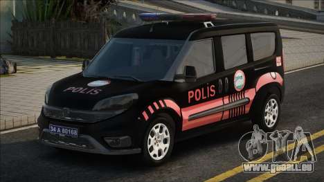 Fiat Doblo Maxi Yunus Polis pour GTA San Andreas