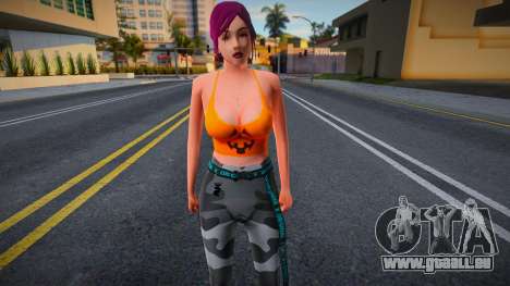 Jeune fille dans le style de CA 8 pour GTA San Andreas