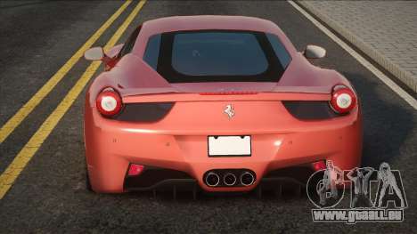 2010 Ferrari 458 Italia Red für GTA San Andreas