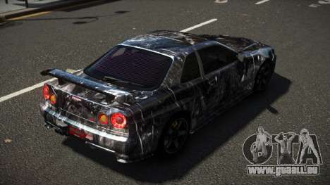 Nissan Skyline R34 ZL-R S7 für GTA 4