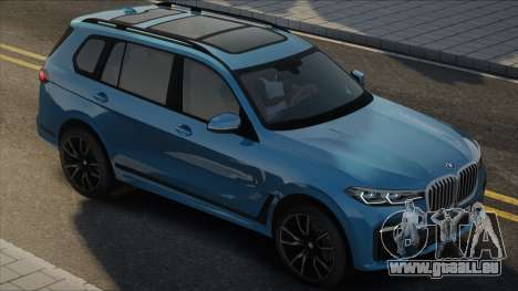 BMW X7 G07 Bleu pour GTA San Andreas