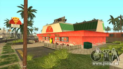 Pizzeria à Idelwood pour GTA San Andreas