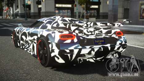 Koenigsegg Agera One RWZ S8 pour GTA 4