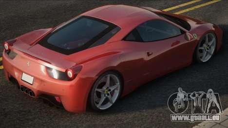 2010 Ferrari 458 Italia Red für GTA San Andreas