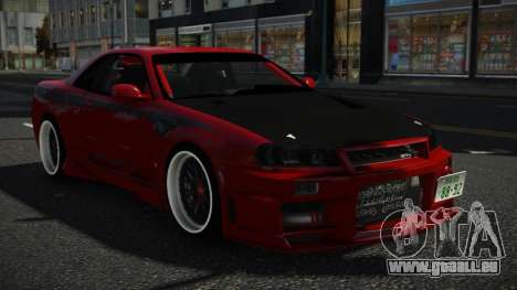 Nissan Skyline R33 AY-G für GTA 4