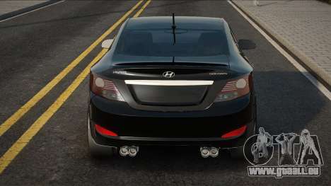 Hyundai Solaris Blek pour GTA San Andreas