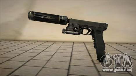 Glock 18 rep Tec9 für GTA San Andreas