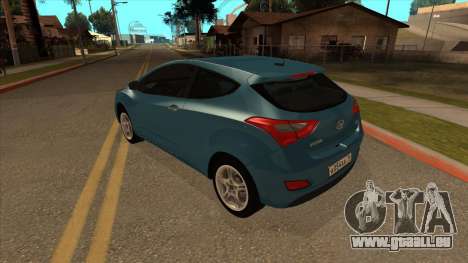 2013 Hyundai i30 3-door hatchback pour GTA San Andreas