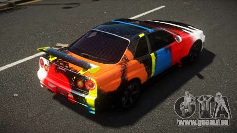 Nissan Skyline R34 ZL-R S5 pour GTA 4