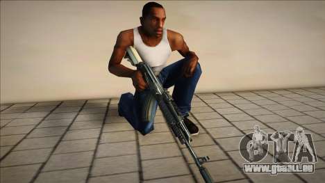 AK-47 Chrome pour GTA San Andreas