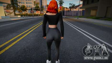 Jeune fille dans le style de CA 18 pour GTA San Andreas