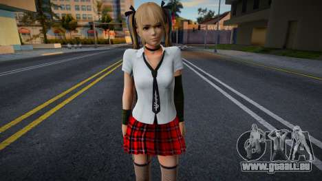 Marie Rose in School Uniform - Red für GTA San Andreas