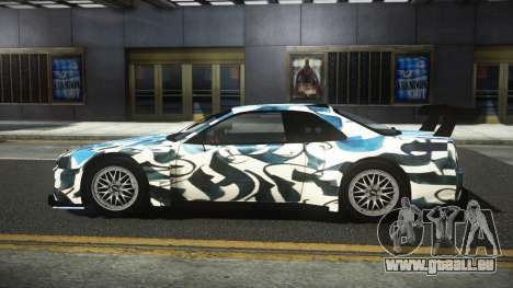 Nissan Skyline R34 XF-R S1 für GTA 4