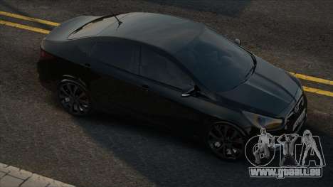 Hyundai Solaris Blek pour GTA San Andreas