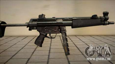 Mp5 Chrome pour GTA San Andreas