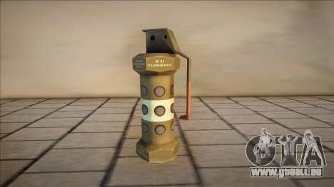 Grenade à gaz mise à jour pour GTA San Andreas