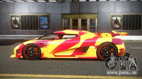 Koenigsegg Agera One RWZ S2 pour GTA 4