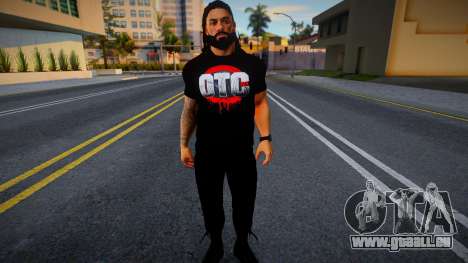 Roman Reigns T-Shirt no gloves (OTC) pour GTA San Andreas