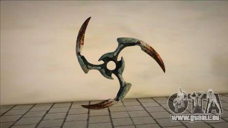 Guja o Glaive de Hayden Tenno infectado de Dark pour GTA San Andreas