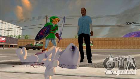 Mewtwo de Super Smash Bros Melee pour GTA San Andreas